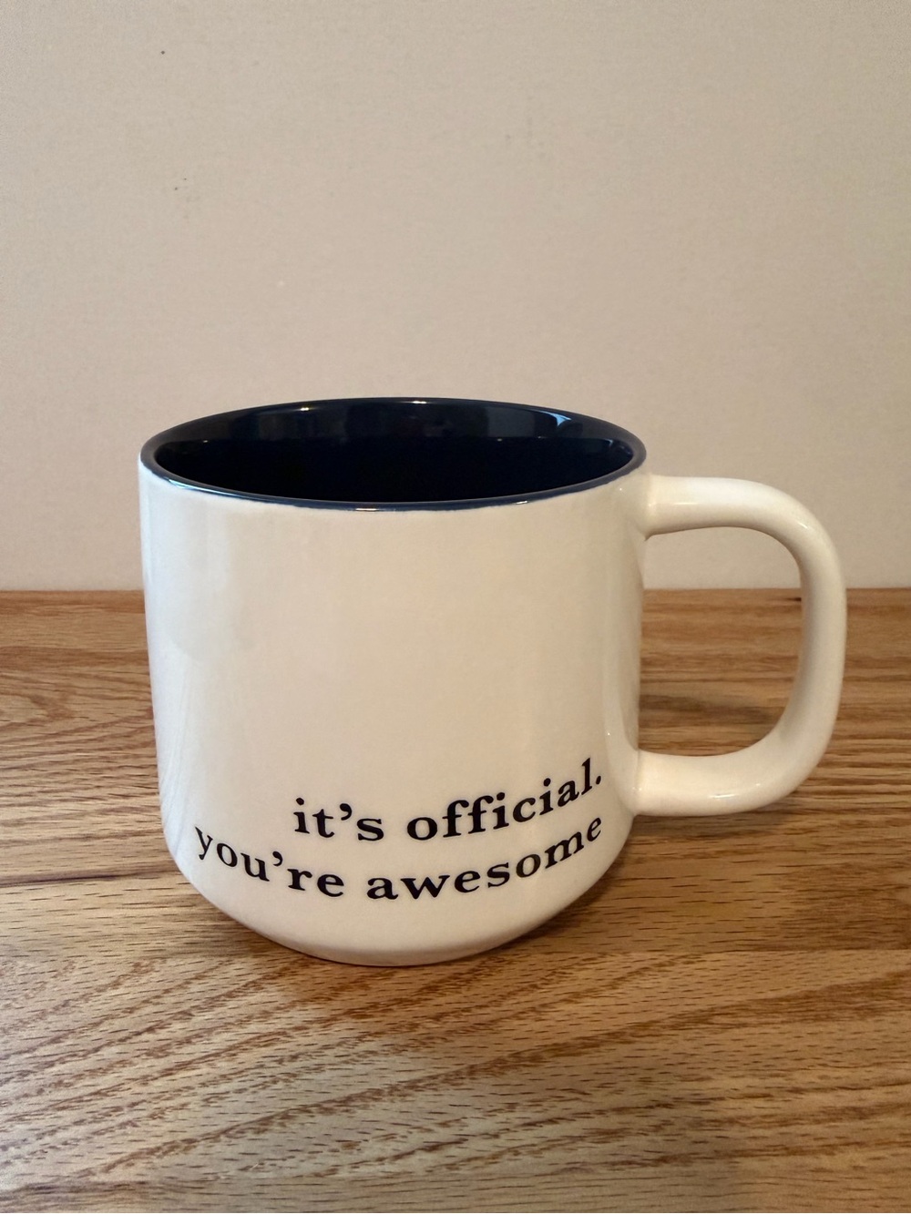 Ceramic 'it's official. you're awesome' Threshold Mug